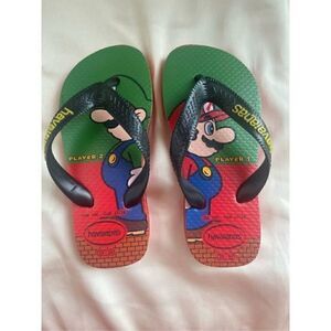 𝅺havaianas youth mario bros.‎ flip flops